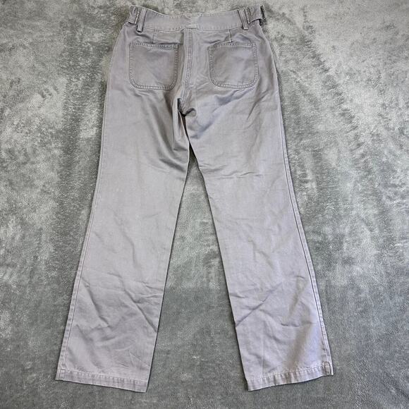 GAP Women's Khaki Straight Leg Pants Size 6 Utility Y2K Minimalist Casual - Picture 7 of 13
